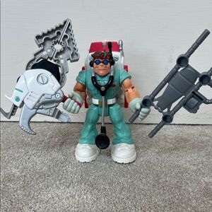 Vintage 2002 Fisher Price Rescue Hero Matt medic doll
